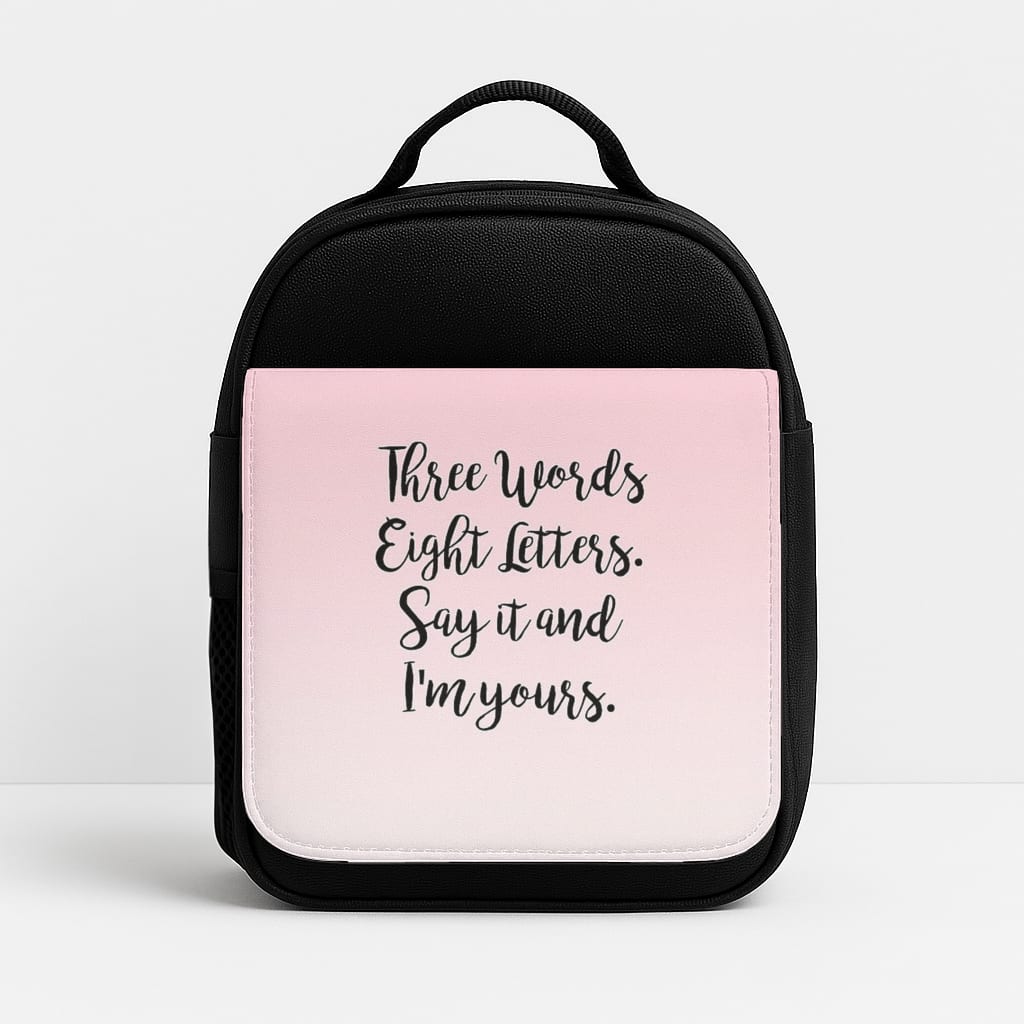 Three Words, Eight Letters - Gossip Lunchbox