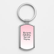 Three Words, Eight Letters - Gossip Luxury Keyring 1