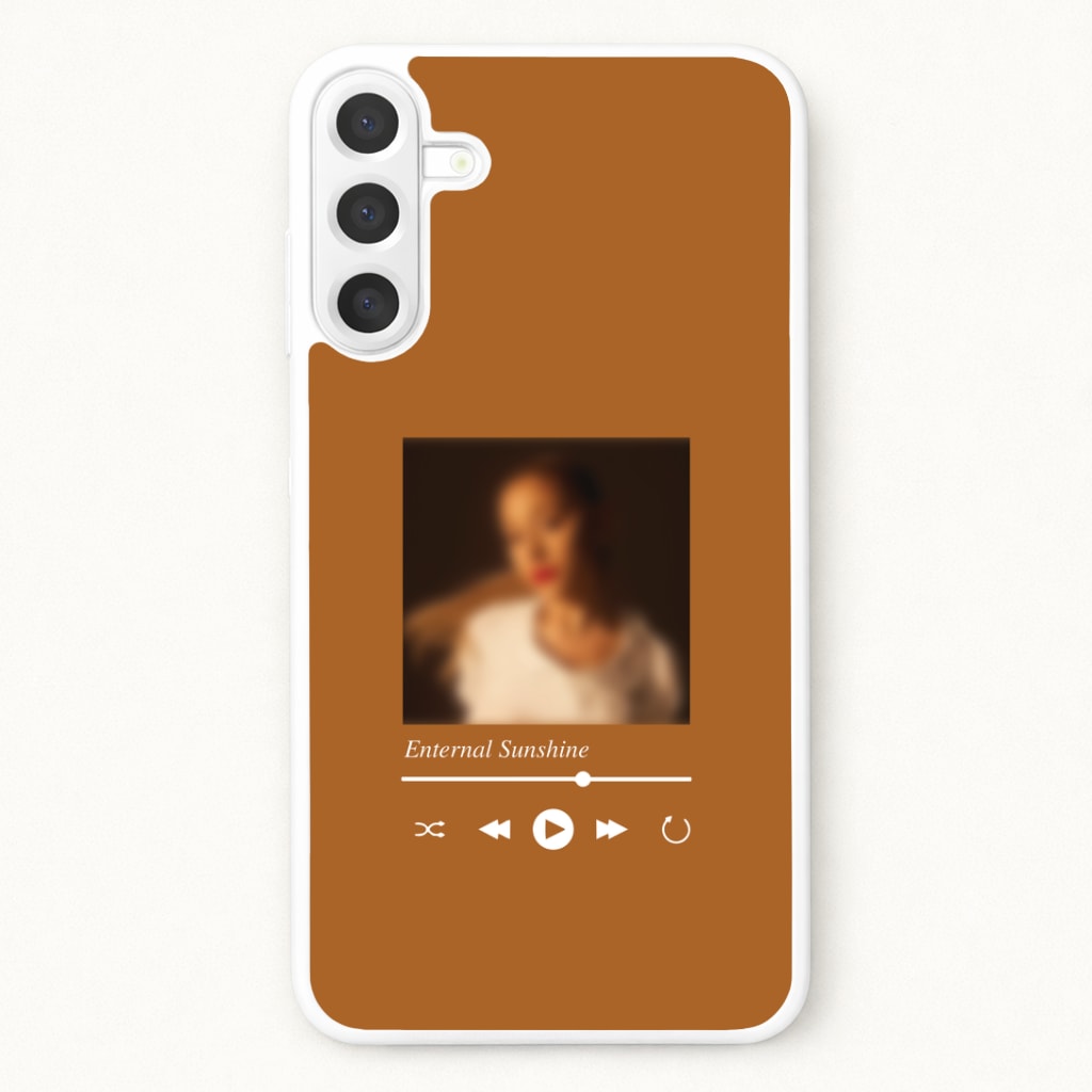 Sunshine Music Player Phone Case for Galaxy A57