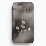 Acid Wash Flora Flip / Wallet Phone Case 1