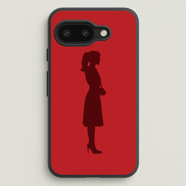 Crimson Silhouette  Phone Case - Google Pixel 9a / Standard