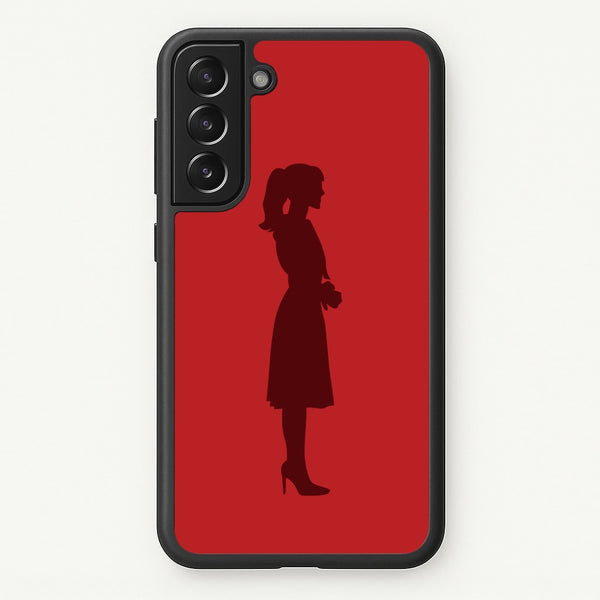Crimson Silhouette  Phone Case - Galaxy S22 / Standard