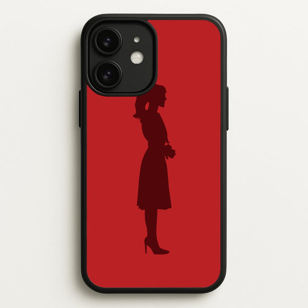 Crimson Silhouette  Phone Case - iPhone 11 / Standard