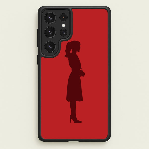 Crimson Silhouette  Phone Case - Galaxy S23 Ultra / Standard