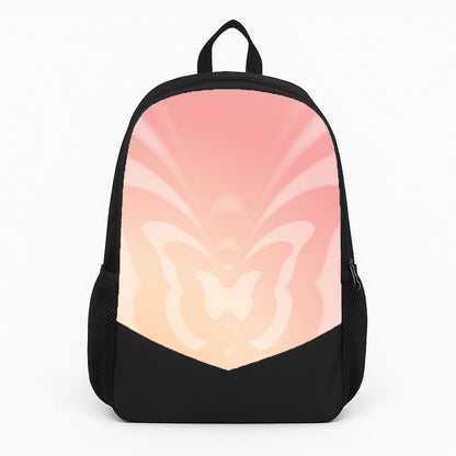 Butterfly Gradient Pink Backpack