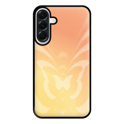 Butterfly Gradient Yellow Phone Case for Galaxy A36