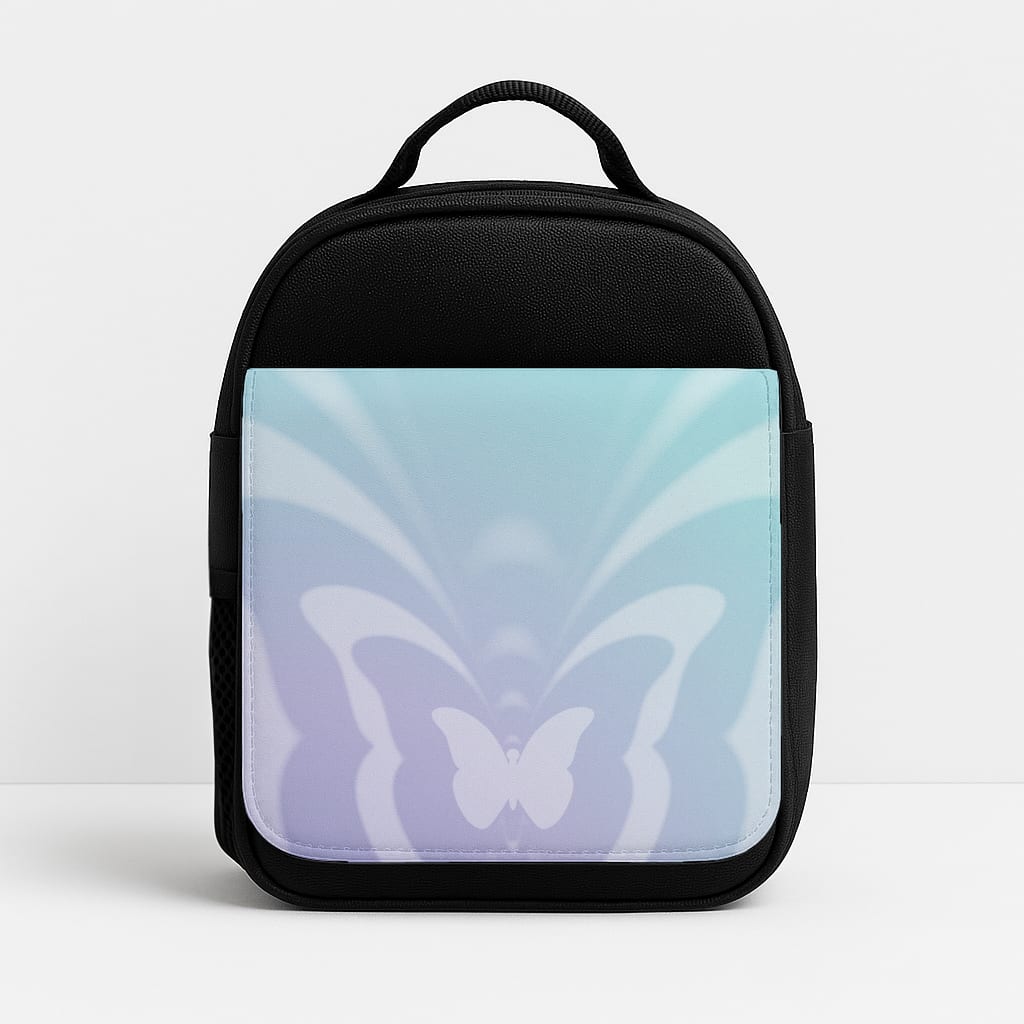Butterfly Gradient Purple Insulated Lunchbox
