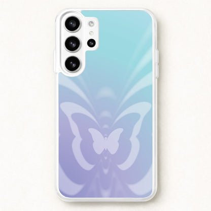 Butterfly Gradient Purple Phone Case for Galaxy S26 Ultra