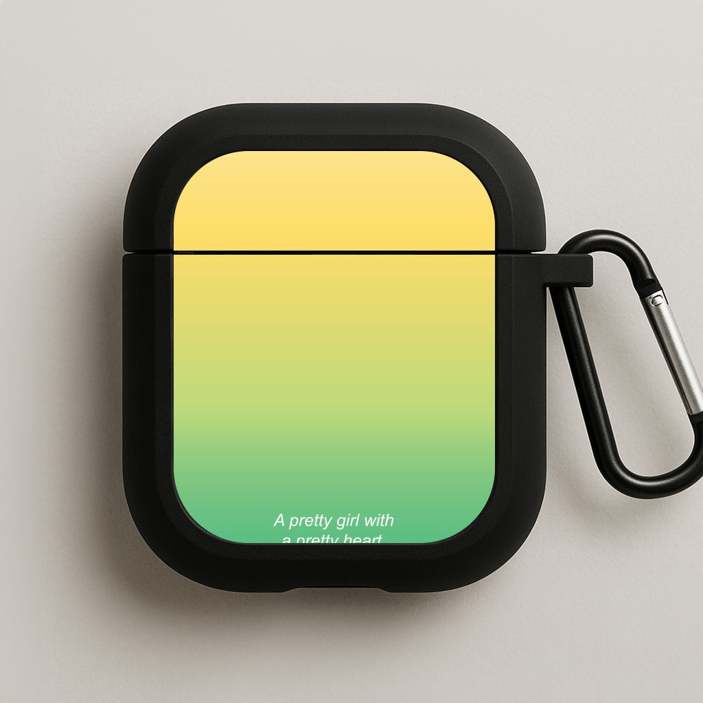 A Pretty Girl With A Pretty Heart AirPods Case