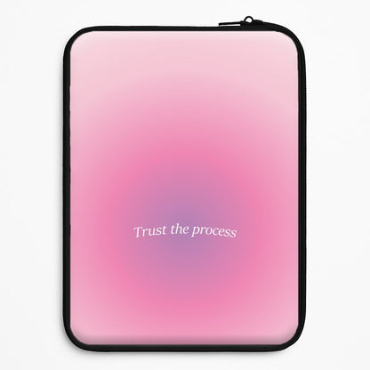 Trust The Process Pink Gradient Universal Laptop Sleeve