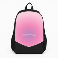 Trust The Process Pink Gradient Backpack