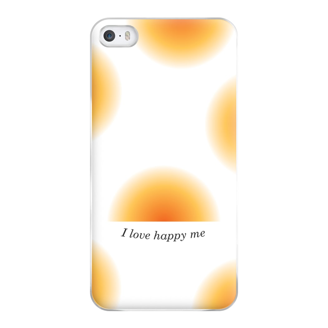 I Love Happy Me Gradient Pattern Phone Case for iPhone 5 / 5s / SE 2016