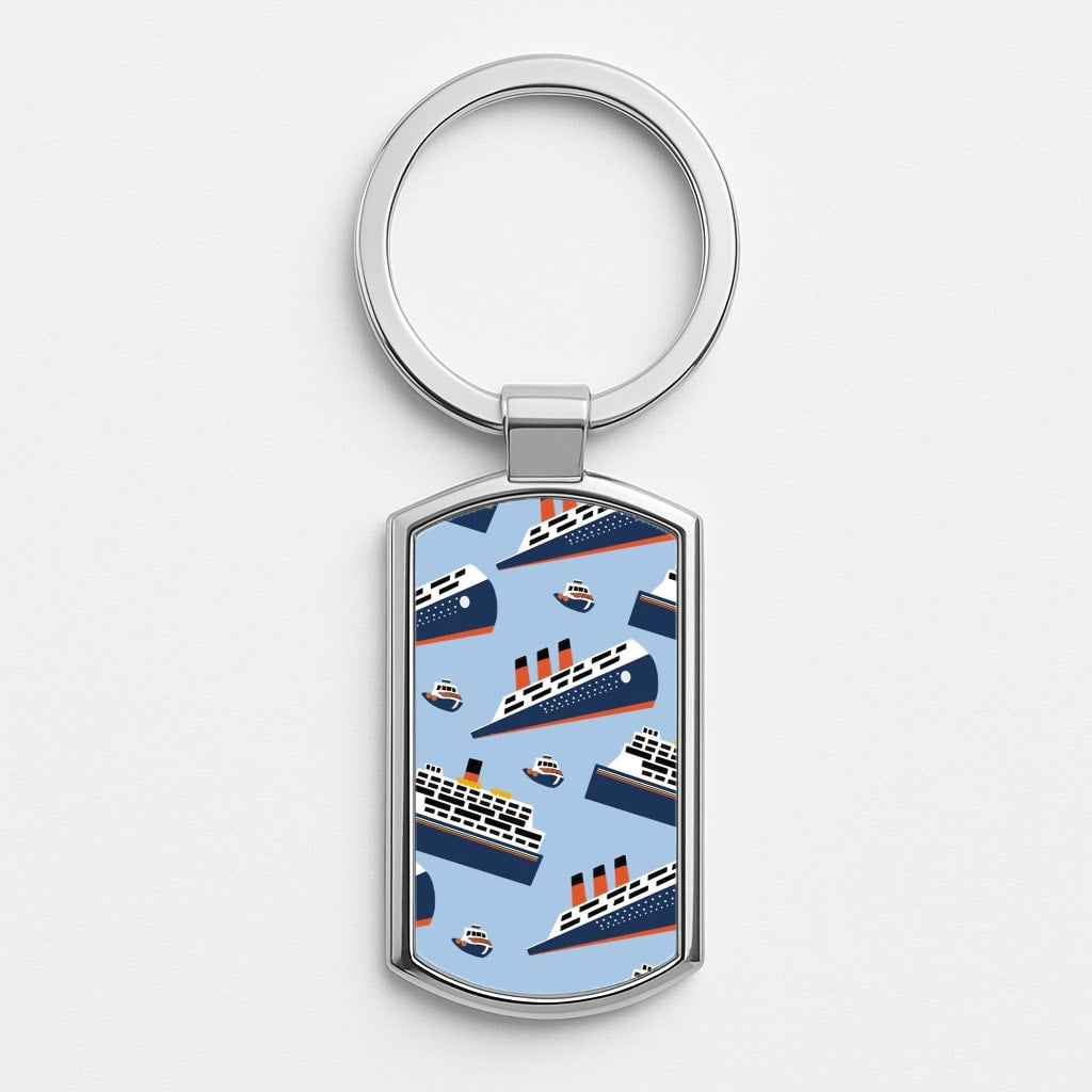 Ferry Boat Scrub Cap - Grey's Anatomy Silver Keyring