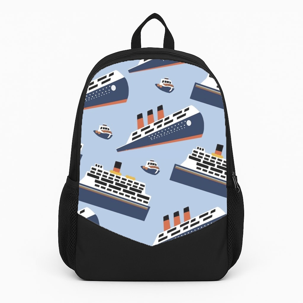 Ferry Boat Scrub Cap - Grey's Anatomy Large Backpack