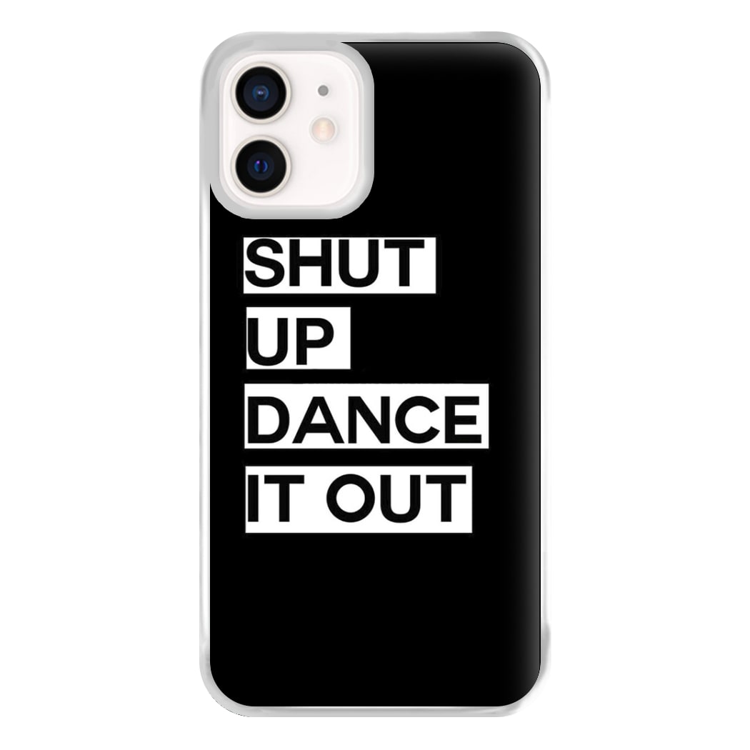 Shut Up Dance It Out - Grey's Phone Case for iPhone 12 Mini