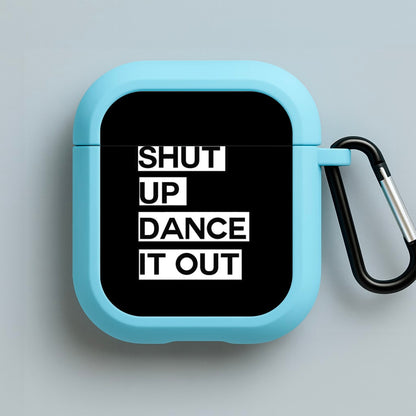 Shut Up Dance It Out - Grey's Blue AirPods Case