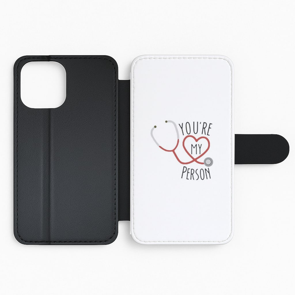 You're My Person - Grey's Flip Phone Case