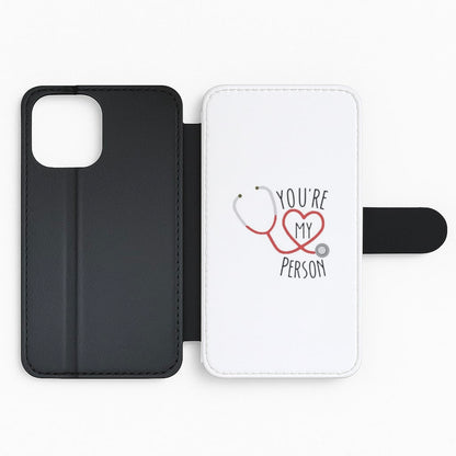You're My Person - Grey's Flip Phone Case