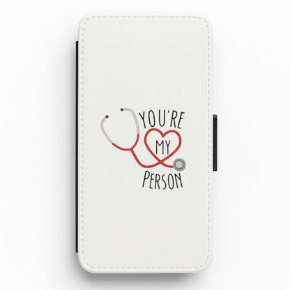 You're My Person - Grey's Flip / Wallet Phone Case