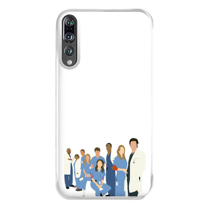 Cartoon Crew - Grey's Phone Case for Huawei P20 Pro