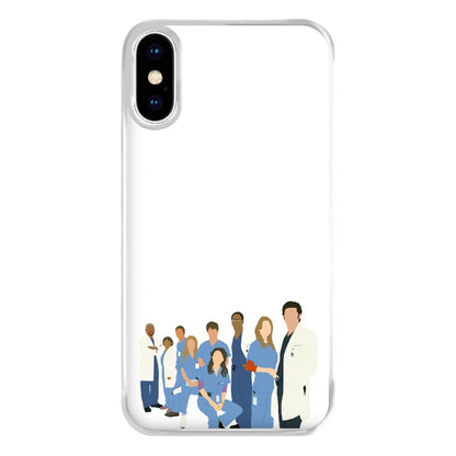 Cartoon Crew - Grey's Phone Case for iPhone XS Max