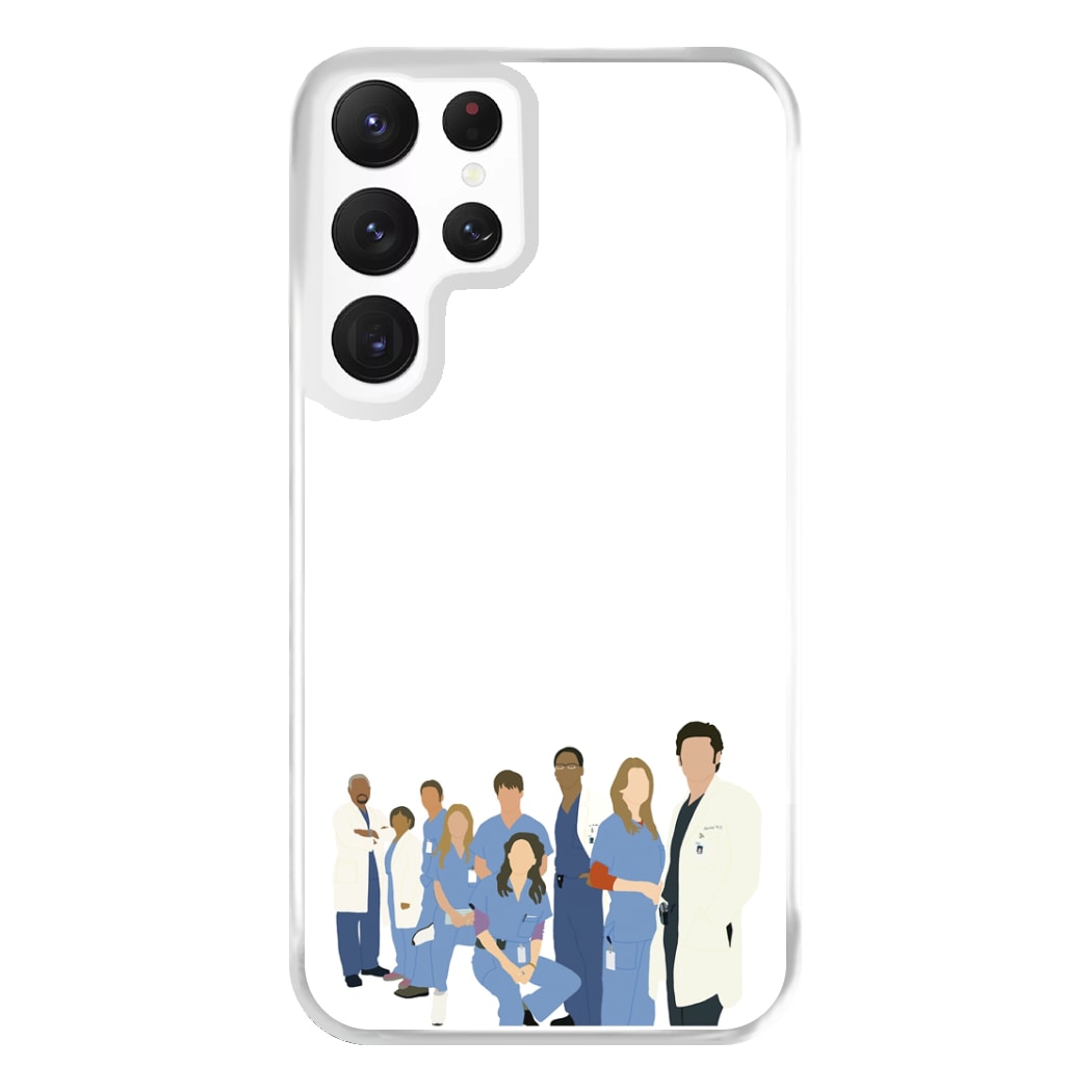 Cartoon Crew - Grey's Phone Case for Galaxy S22 Ultra