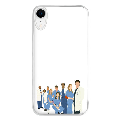 Cartoon Crew - Grey's Phone Case for iPhone XR