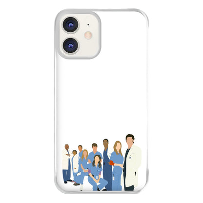 Cartoon Crew - Grey's Phone Case for iPhone 12 / 12 Pro