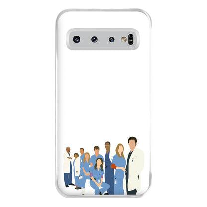 Cartoon Crew - Grey's Phone Case for Galaxy S10 Plus