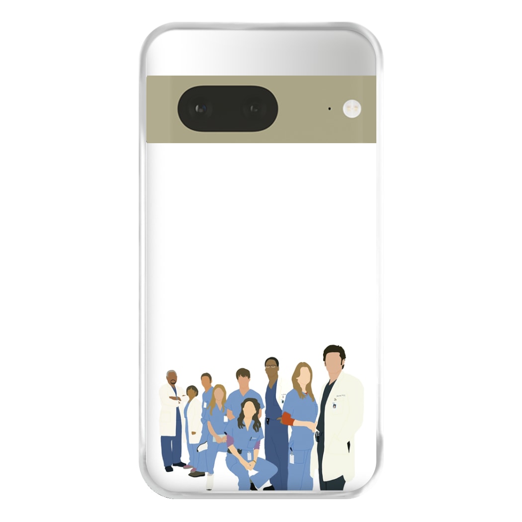 Cartoon Crew - Grey's Phone Case for Google Pixel 7a