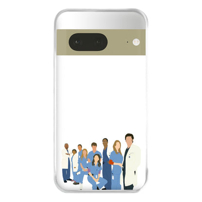 Cartoon Crew - Grey's Phone Case for Google Pixel 7a