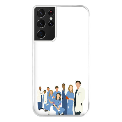 Cartoon Crew - Grey's Phone Case for Galaxy S21 Ultra