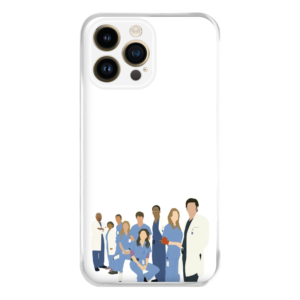 Cartoon Crew - Grey's Phone Case for iPhone 14 Pro Max