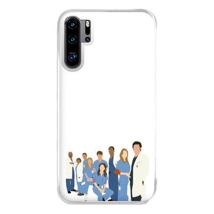 Cartoon Crew - Grey's Phone Case for Huawei P30 Pro