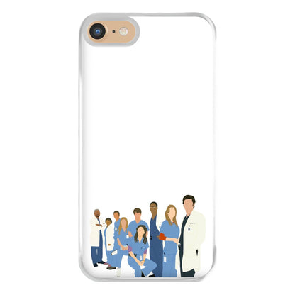 Cartoon Crew - Grey's Phone Case for iPhone 6 / 7 / 8 / SE