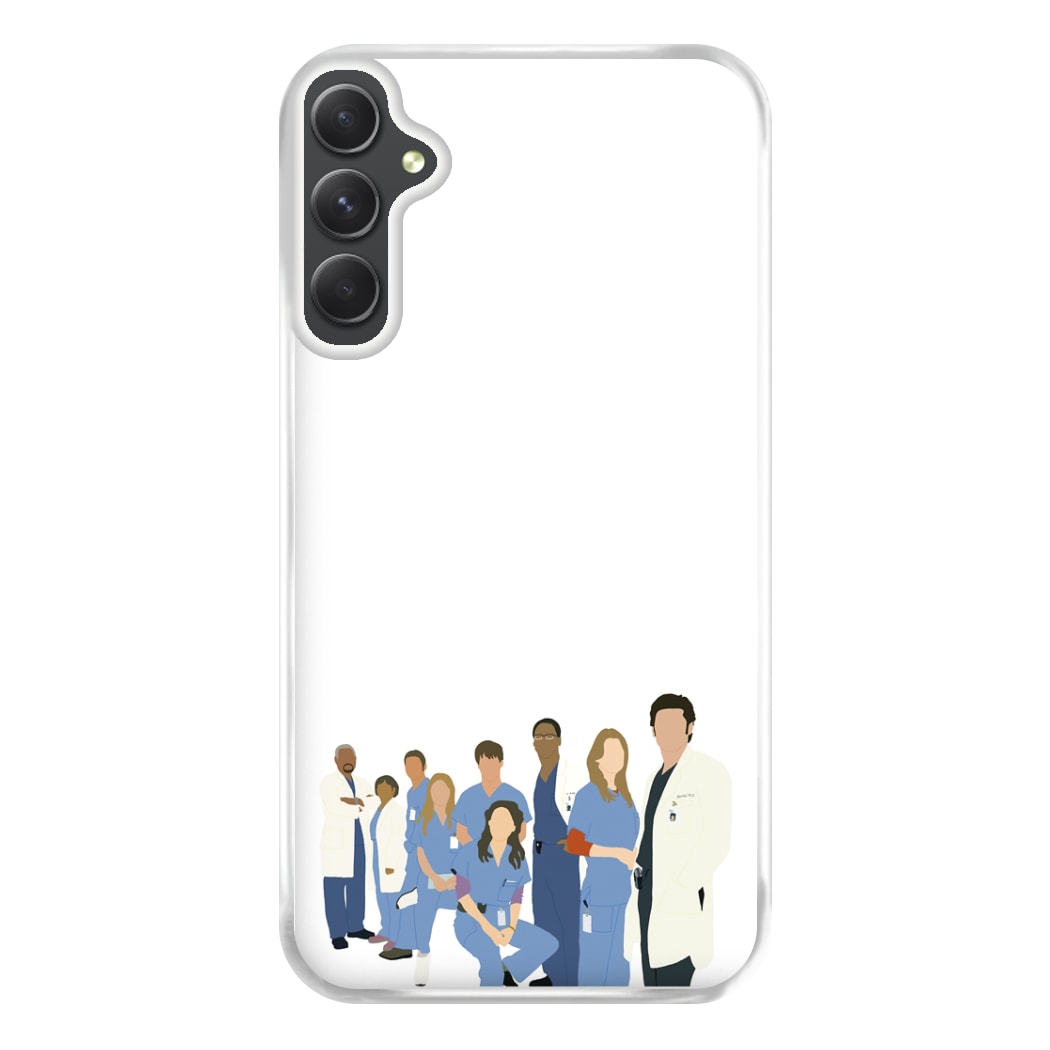 Cartoon Crew - Grey's Phone Case for Galaxy A14