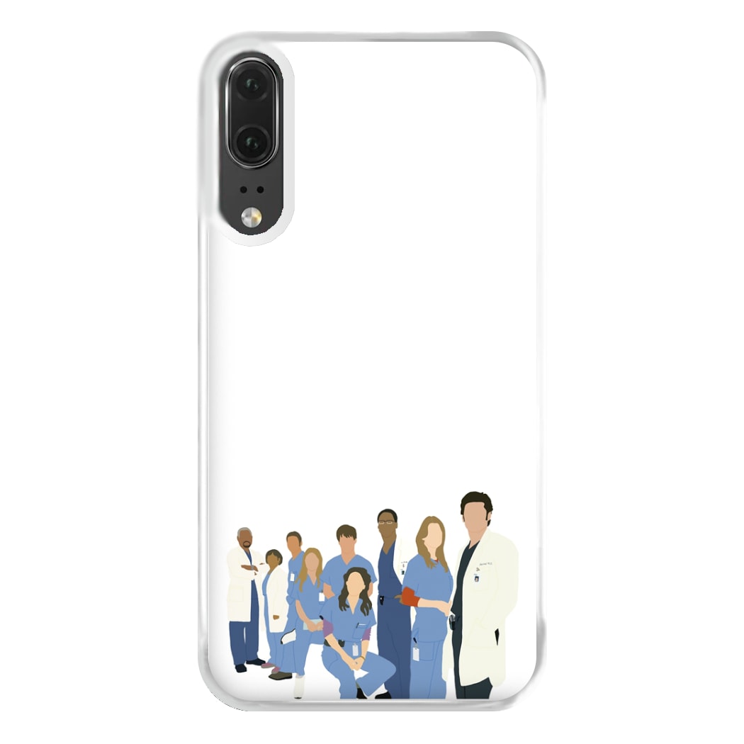 Cartoon Crew - Grey's Phone Case for Huawei P20