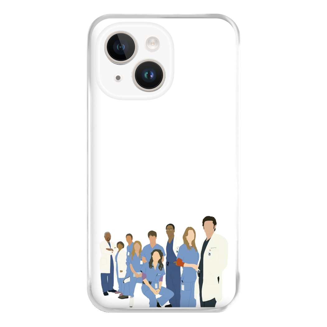 Cartoon Crew - Grey's Phone Case for iPhone 14 Plus