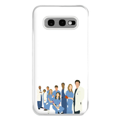 Cartoon Crew - Grey's Phone Case for Galaxy S10e