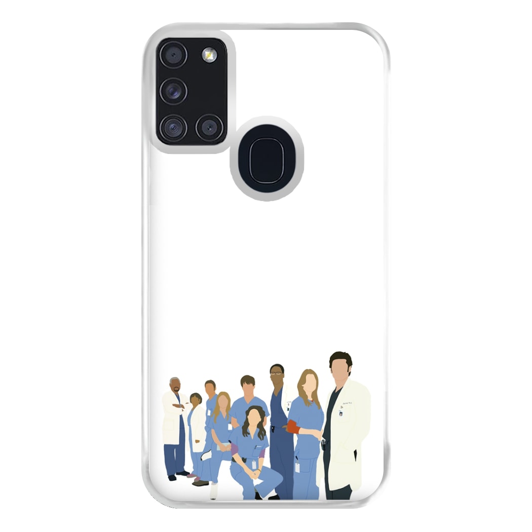 Cartoon Crew - Grey's Phone Case for Galaxy A21s