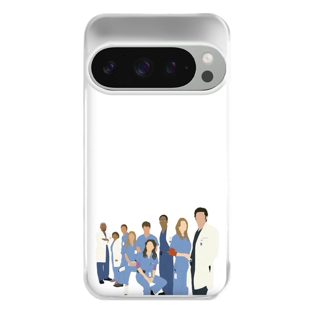 Cartoon Crew - Grey's Phone Case for Google Pixel 9 Pro XL