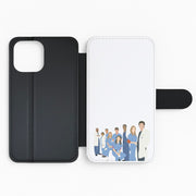 Cartoon Crew - Grey's Flip / Wallet Phone Case 2