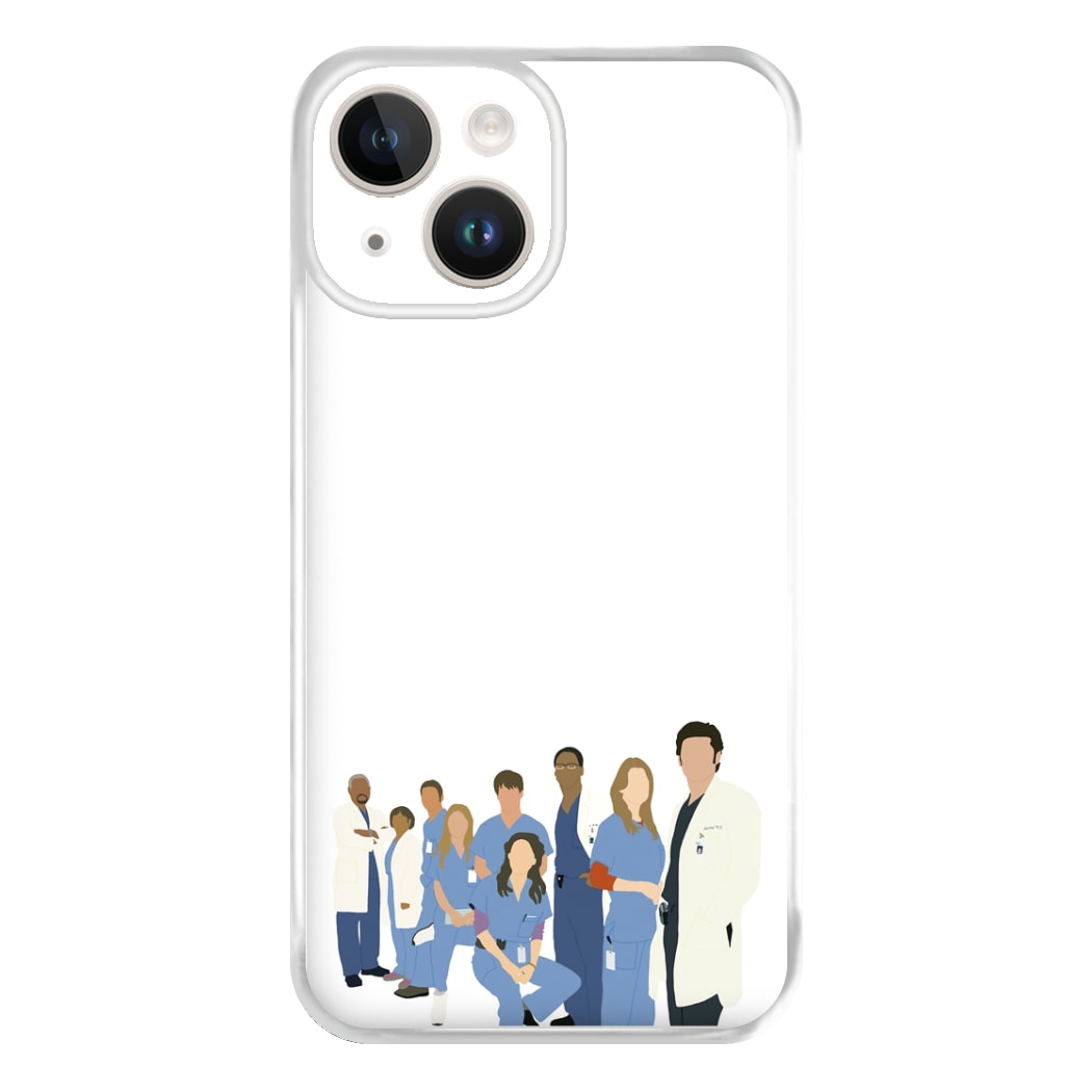 Cartoon Crew - Grey's Phone Case for iPhone 14