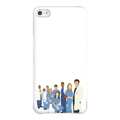 Cartoon Crew - Grey's Phone Case for iPhone 5 / 5s / SE 2016