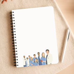 Cartoon Crew - Grey's Notepad
