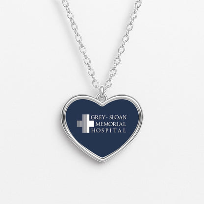 Grey - Sloan Memorial Hospital - Grey's Heart Necklace