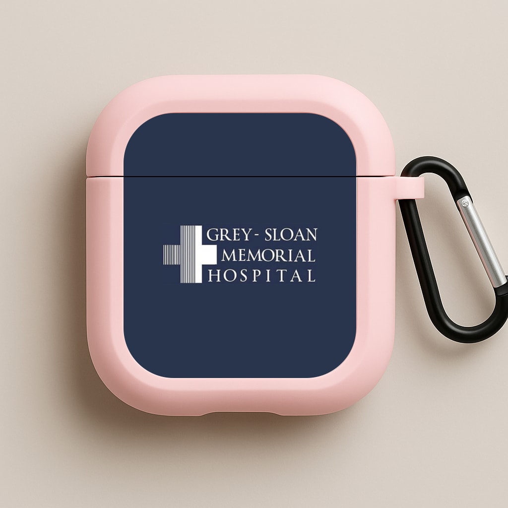 Grey - Sloan Memorial Hospital - Grey's Pink AirPods Case