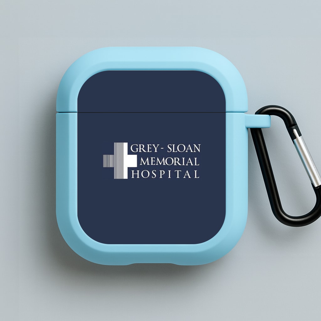 Grey - Sloan Memorial Hospital - Grey's Blue AirPods Case