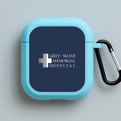 Grey - Sloan Memorial Hospital - Grey's Blue AirPods Case