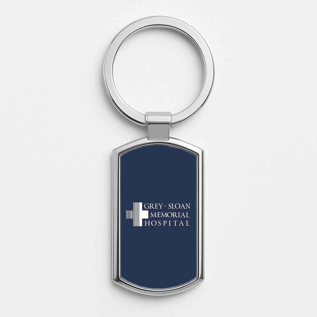 Grey - Sloan Memorial Hospital - Grey's Silver Keyring